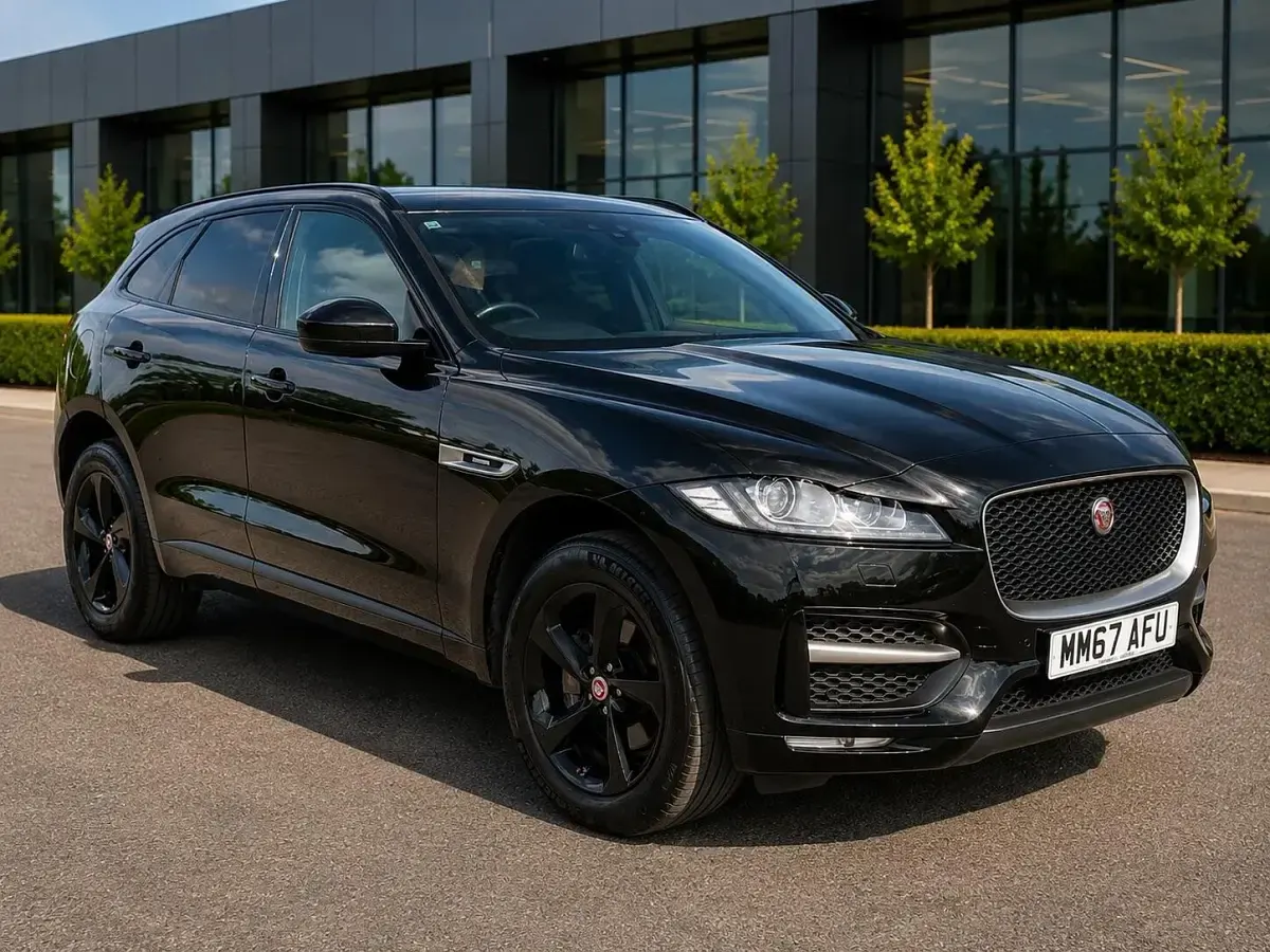 Used Jaguar F-Pace R-Sport 180 HP (132 kW) 2017 Black SUV