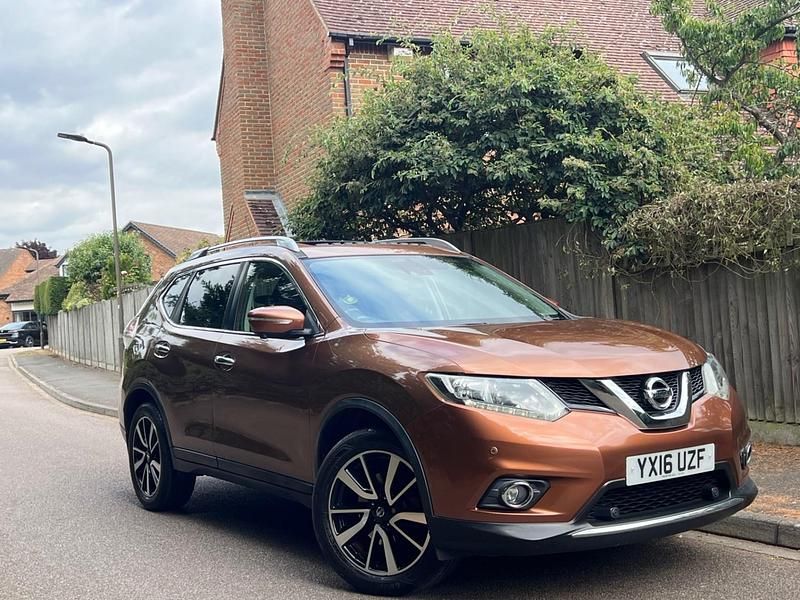 Orange Used 2016 Nissan X-Trail N-TEC SUV | £10,795 (Fair price) - Image 1/4