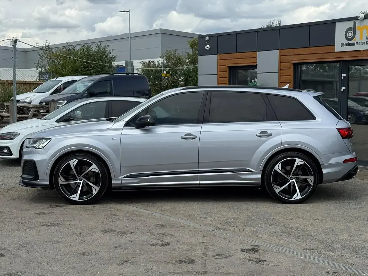 Used Audi Q7 Black Edition 2022 Silver SUV