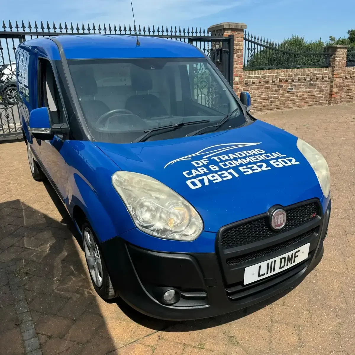 Used Fiat Doblò 85 HP (62 kW) 2010 Blue MPV