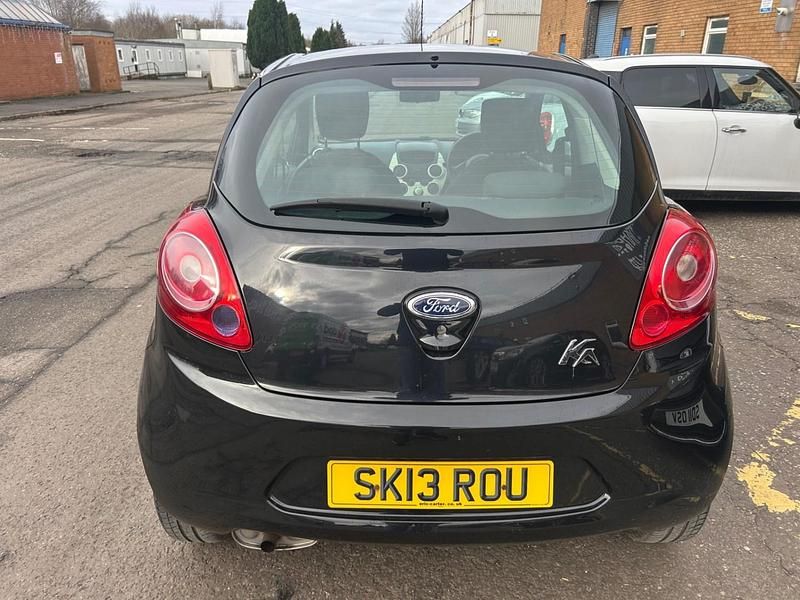 Used Ford Ka 69 HP (50 kW) 2013 Black Hatchback