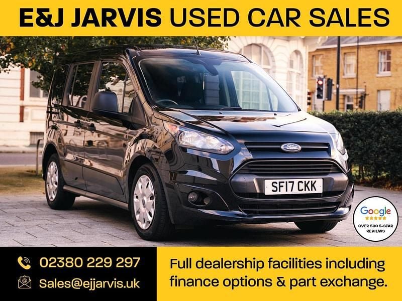 Black Used 2017 Ford Tourneo Connect Zetec MPV | £8,995 (Good price) - Image 1/4