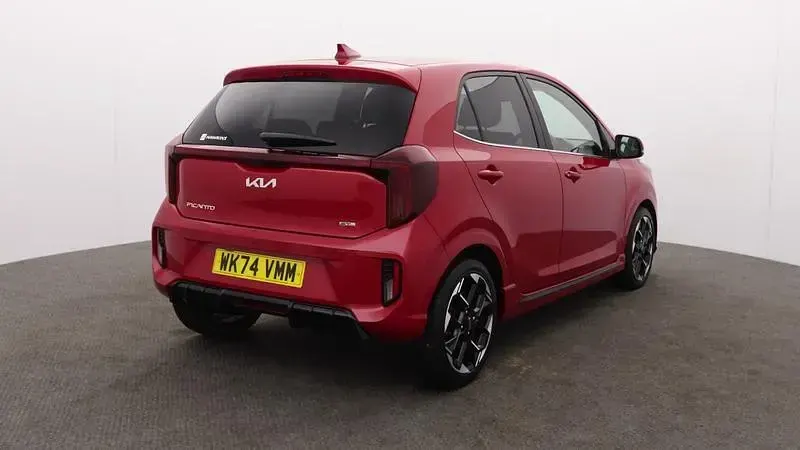 Used Kia Picanto GT-Line S 77 HP (56 kW) 2024 Red Hatchback