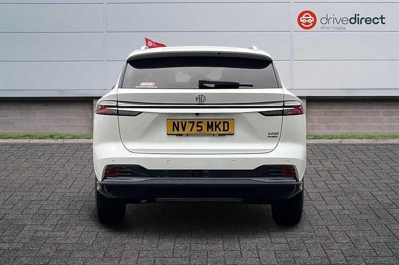 New MG HS Trophy 299 HP (219 kW) 2025 Solid  white pearl SUV