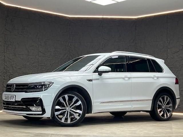 Used VW Tiguan R-line 150 HP (110 kW) 2016 White SUV