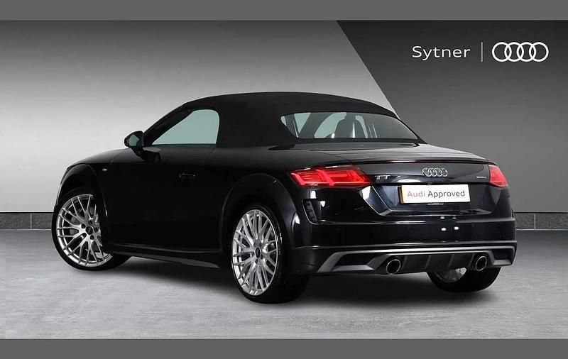 Used Audi TT Roadster S-Line 245 HP (180 kW) 2019 Black Cabriolet