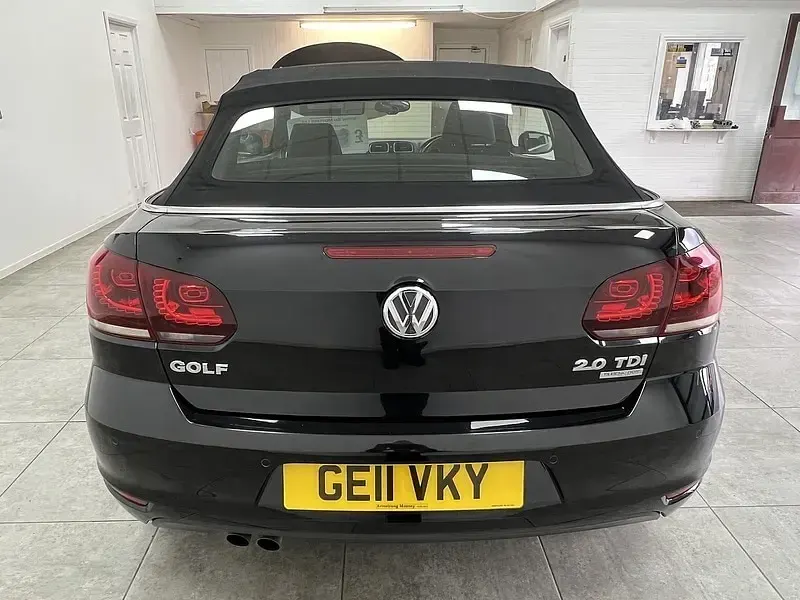 Used VW Golf Cabriolet SE 2012 Black Cabriolet