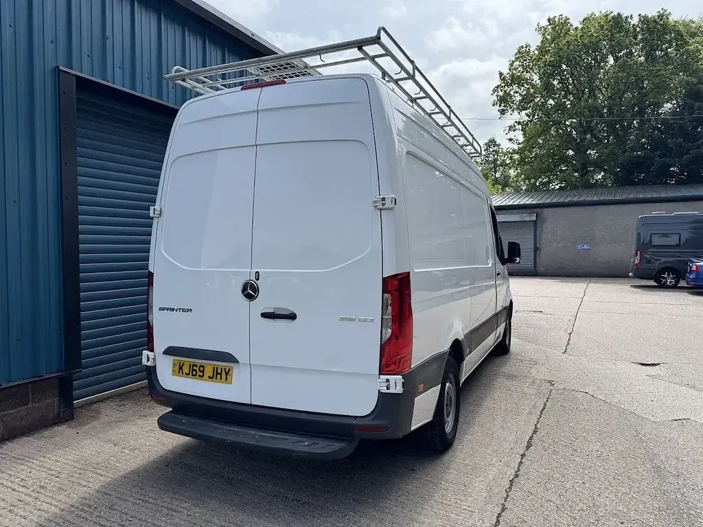 Used Mercedes Sprinter 163 HP (119 kW) 2020 White Van