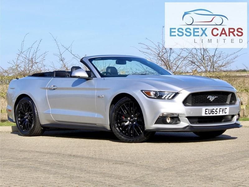 Used Ford Mustang GT Convertible 2019 Silver Cabriolet