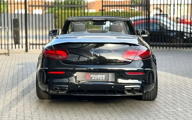Used Mercedes C63 AMG Premium Plus 510 HP (375 kW) 2021 Black Cabriolet