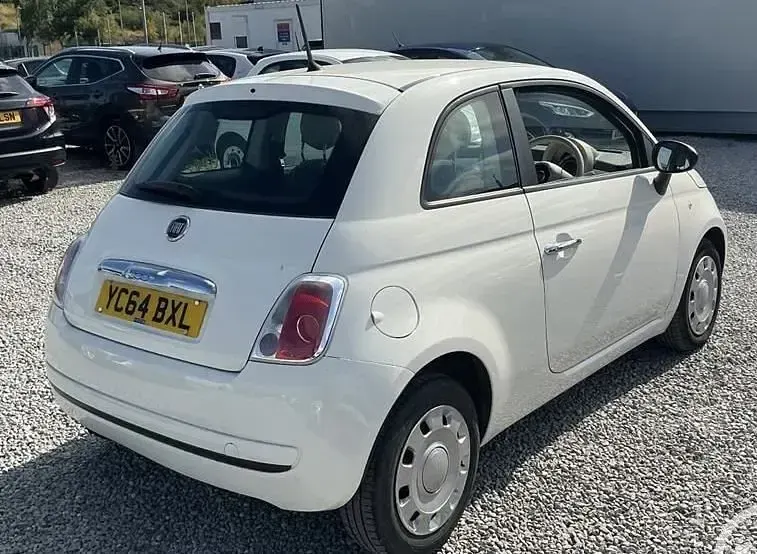 Used Fiat 500 Pop 69 HP (50 kW) 2014 White Hatchback