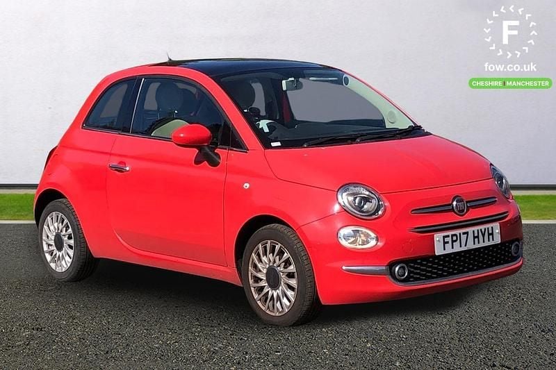 Usado Fiat 500 Lounge 69 HP (50 kW) 2017 Rosa Citadino