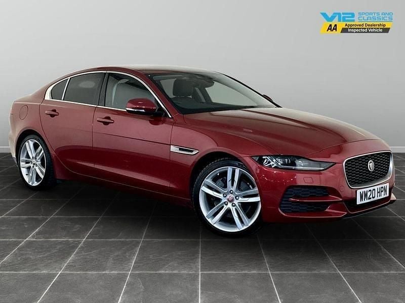 Red Used 2020 Jaguar XE S Sedan | £19,495 (Expensive) - Image 1/2