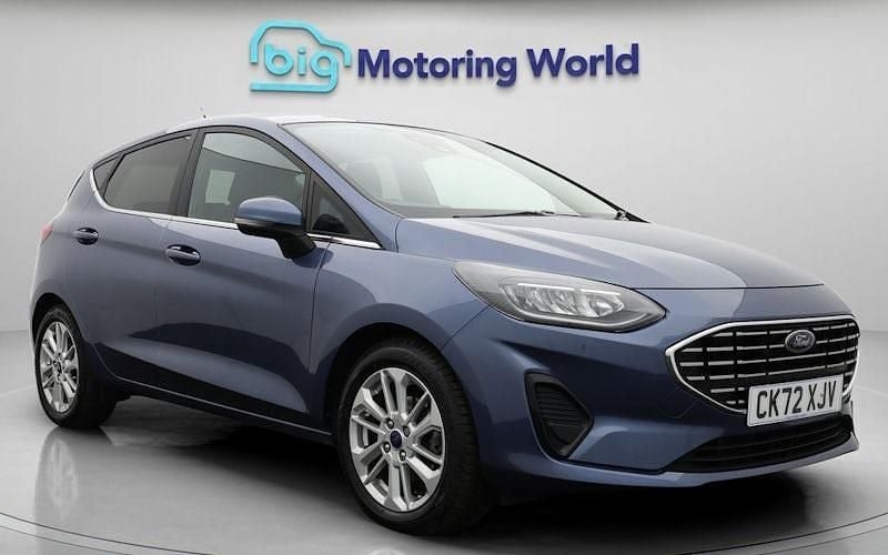 Used 2022 Ford Fiesta Titanium Hatchback | £12,200 (Good price) - Image 1/4