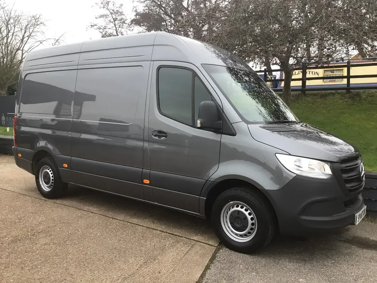 New Mercedes Sprinter 2025 Grey Van