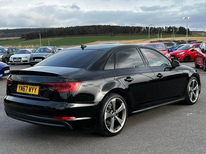 Used Audi A4 Black Edition 150 HP (110 kW) 2017 Black Sedan