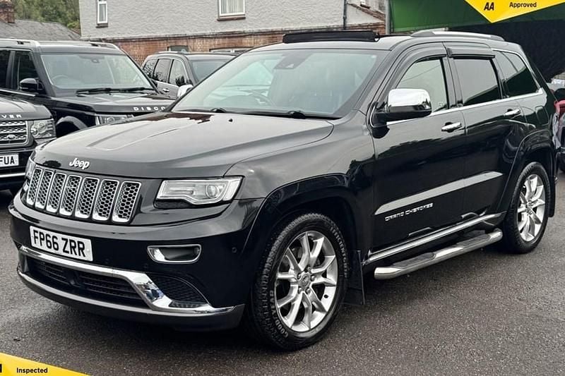 Black Used 2016 Jeep Grand Cherokee Summit SUV | £17,995 (Fair price) - Image 1/1