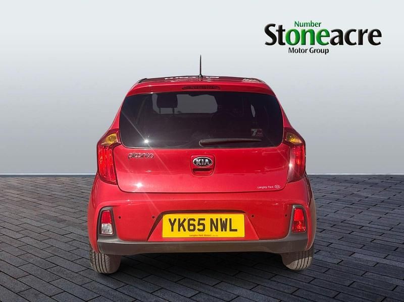 Used Kia Picanto 68 HP (50 kW) 2015 Red Hatchback