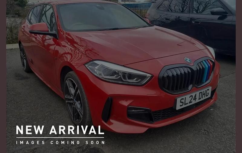 Used BMW 118 M Sport 136 HP (100 kW) 2024 Red Hatchback