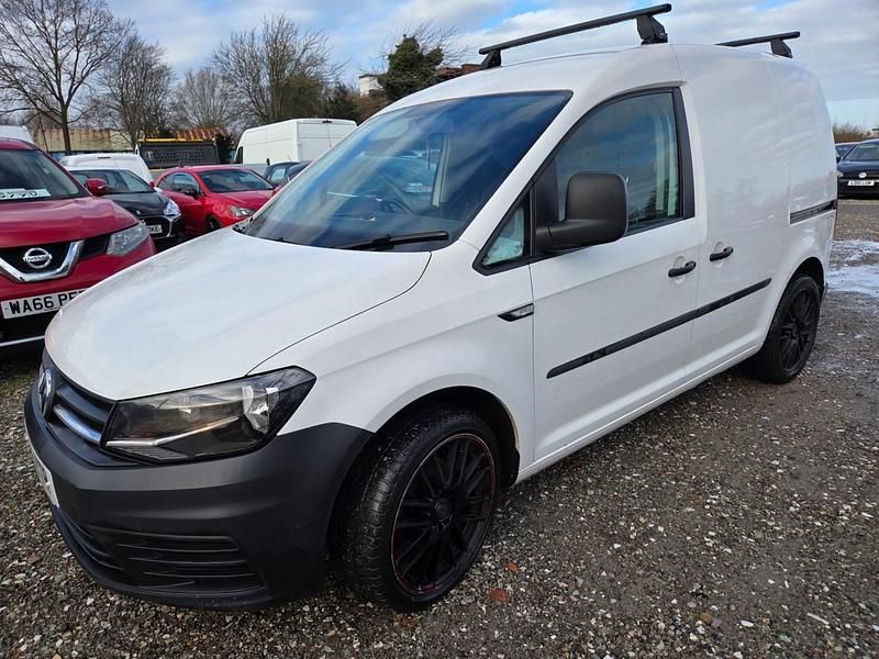Used VW Caddy Startline 102 HP (75 kW) 2016 White MPV