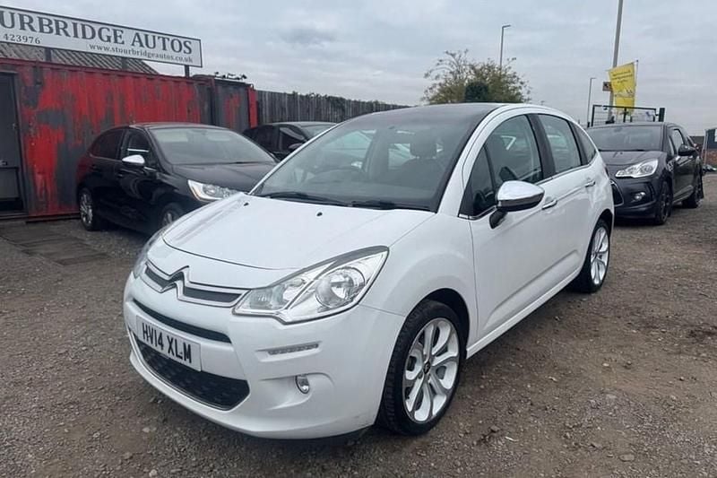 White Used 2014 Citroën C3 SELECTION Hatchback | £2,995 (Good price) - Image 1/1