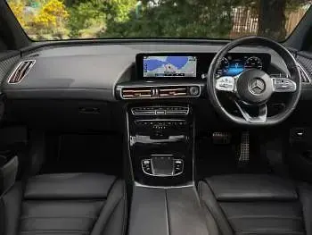 Used Mercedes EQC400 AMG Line Premium 300 kW (408 HP) 2023 Blue SUV