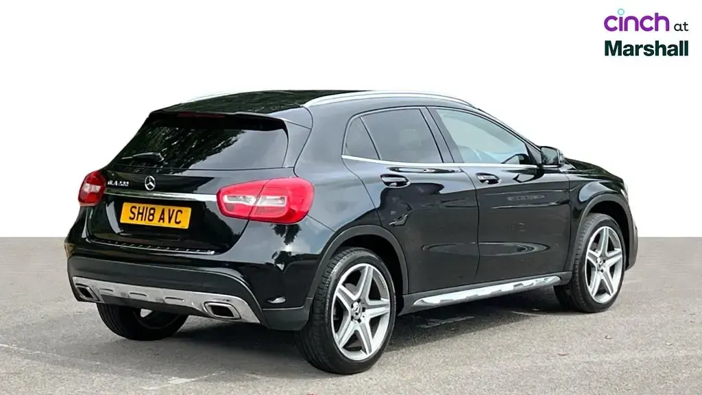 Used Mercedes GLA200 AMG line 154 HP (113 kW) 2018 Black SUV