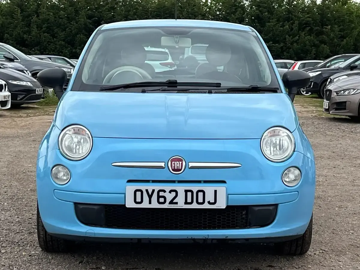 Used Fiat 500 Pop 69 HP (50 kW) 2012 Blue Hatchback
