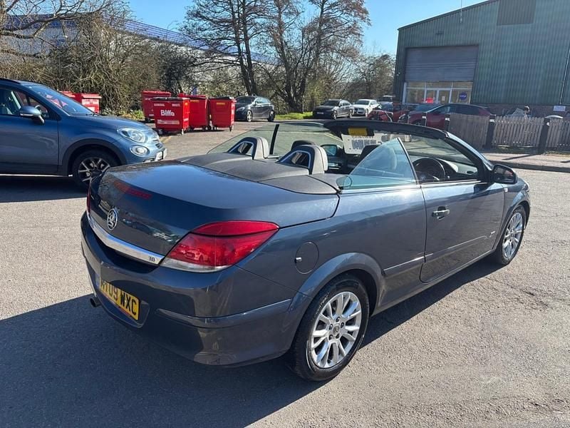 Used Vauxhall Astra Cabriolet Sport 2009 Blue Cabriolet