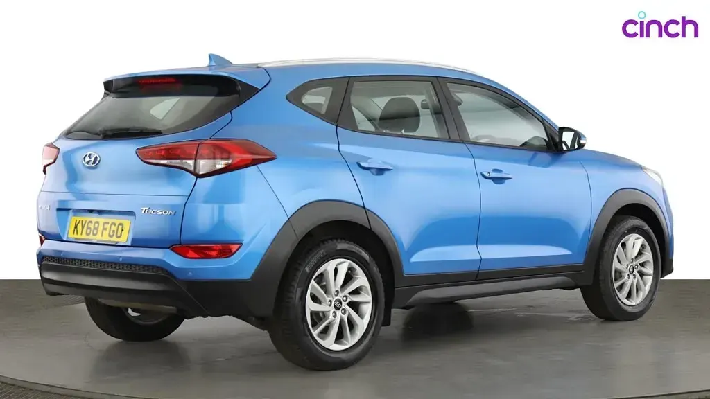Used Hyundai Tucson SE 177 HP (130 kW) 2018 Blue SUV