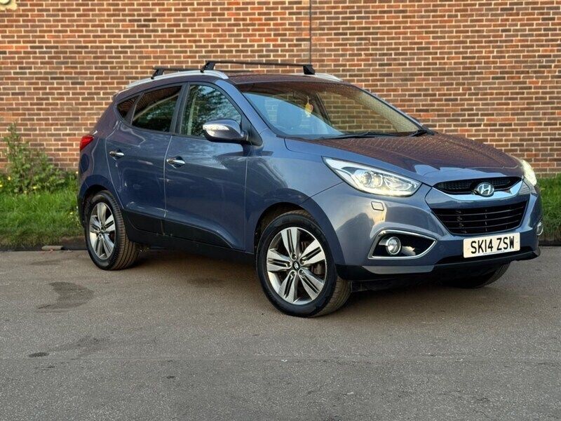 Blue Used 2014 Hyundai ix35 Premium SUV | £5,495 (Fair price) - Image 1/4