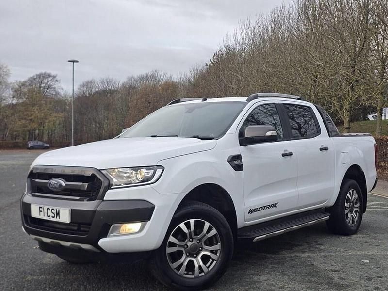 White Used 2019 Ford Ranger Wildtrack Pickup | £13,990 (Good price) - Image 1/4