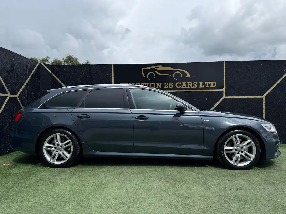 Used Audi A6 S-Line 2014 Blue Estate