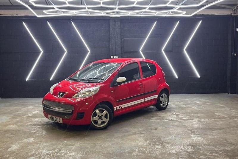 Red Used 2011 Peugeot 107 Sportium Hatchback | £1,895 (Fair price) - Image 1/1