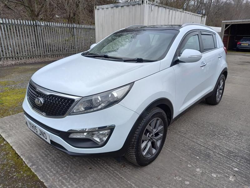 Used Kia Sportage 116 HP (85 kW) 2015 White SUV