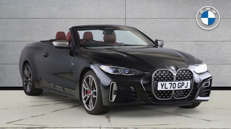 Black sapphire Used 2021 BMW M440 Comfort Edition Sedan | £38,500 (A bit pricey) - Image 1/4