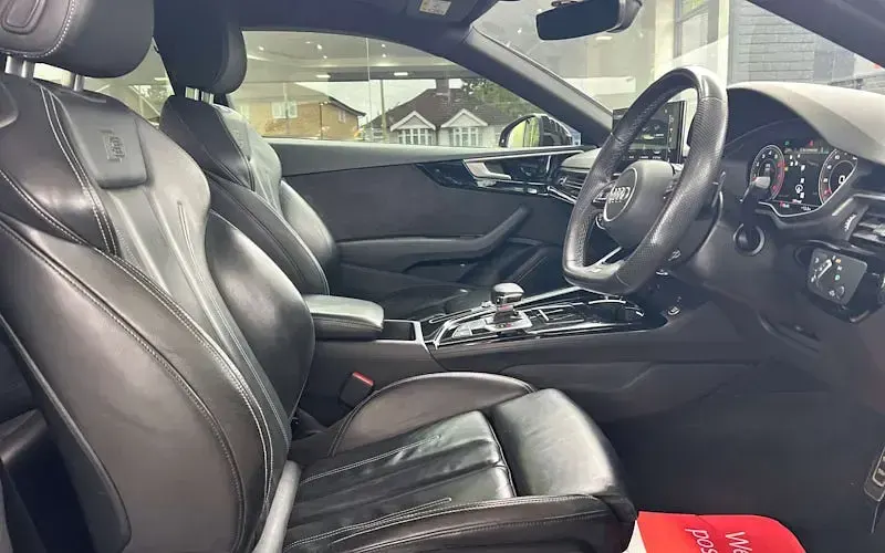 Used Audi A5 204 HP (150 kW) 2021 Blue Coupe
