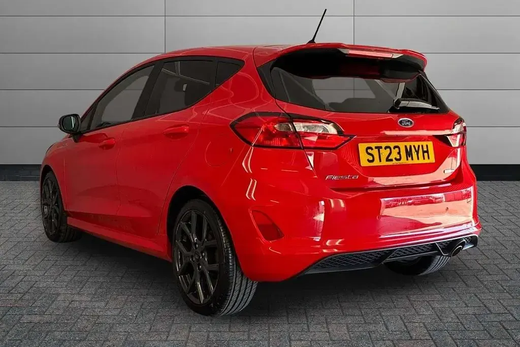 Used Ford Fiesta ST-Line 123 HP (90 kW) 2023 Red Hatchback
