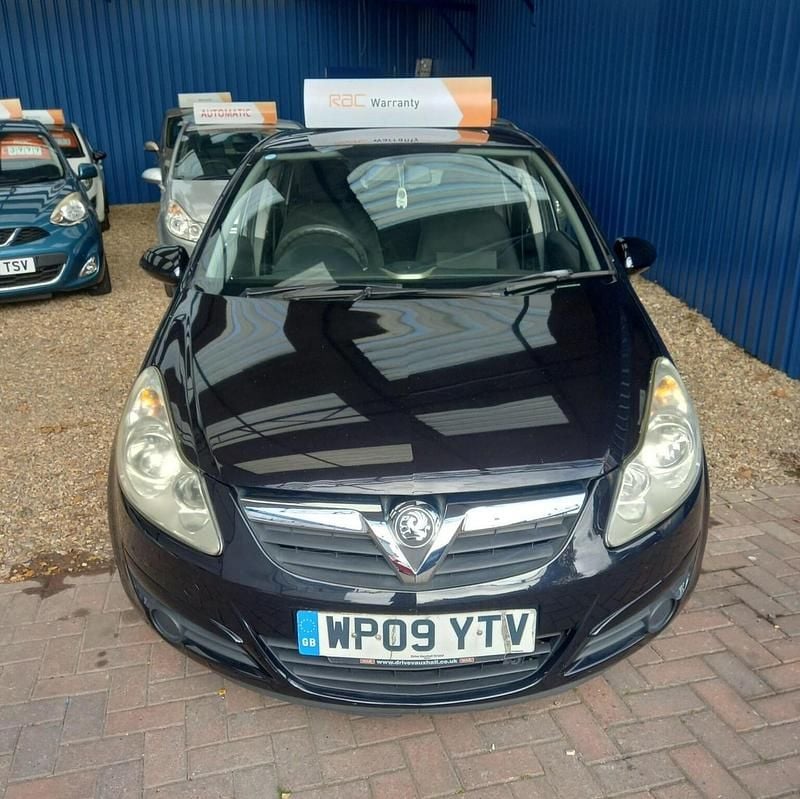 Used Vauxhall Corsa Active 79 HP (58 kW) 2009 Black Hatchback