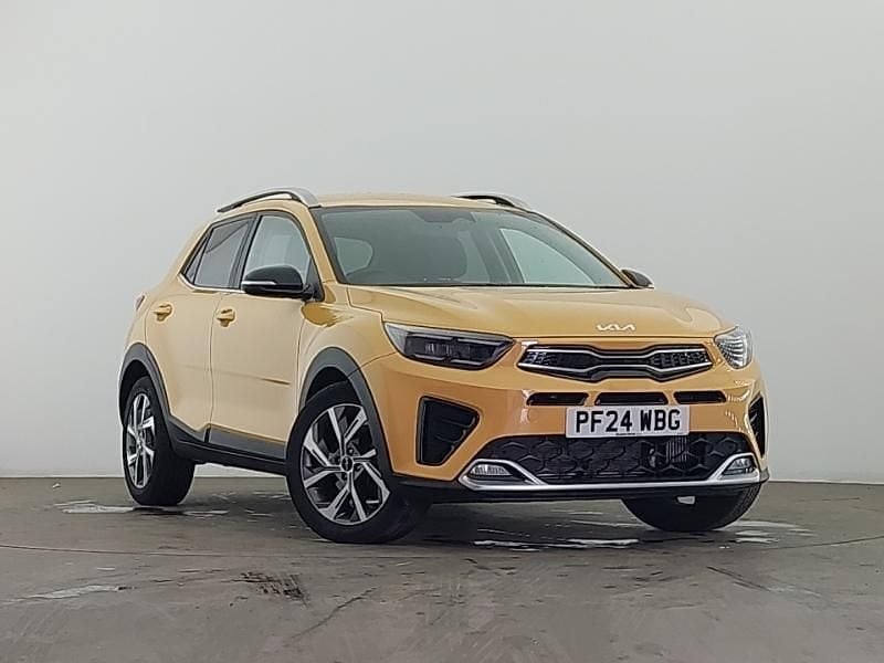 Yellow Used 2024 Kia Stonic GT-Line SUV | £18,798 (Fair price) - Image 1/4