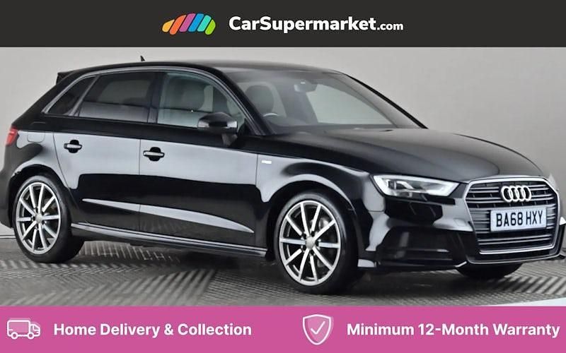 Used 2020 Audi A3 Sportback Black Edition Hatchback | £15,897 (Good price) - Image 1/4