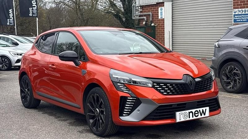 New Renault Clio V Esprit Alpine 143 HP (105 kW) 2025 Special metallic  valencia orange  Hatchback