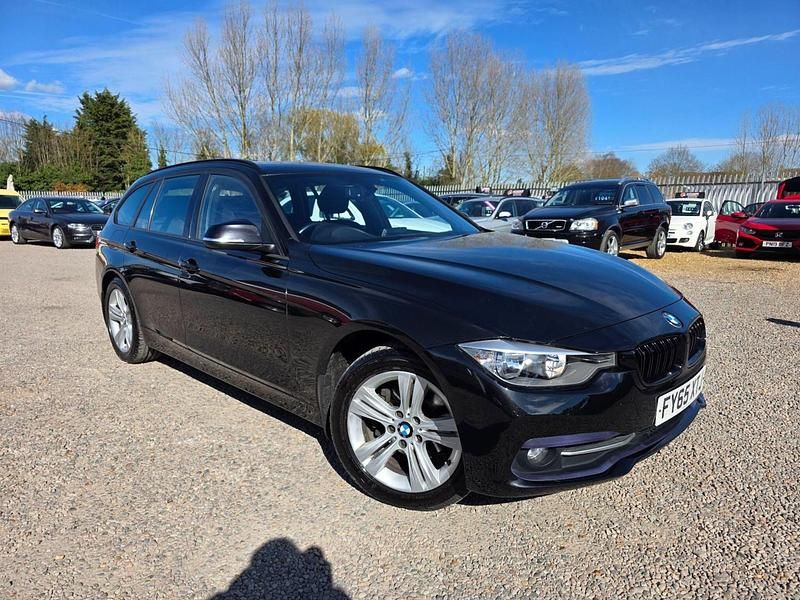 Used BMW 320 Sport Line 2015 Black Estate