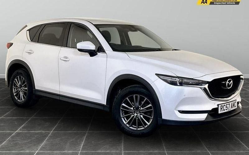 White Used 2017 Mazda CX-5 SUV | £10,995 (Fair price) - Image 1/2