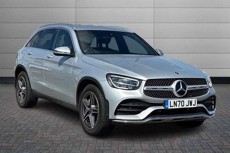 Silver Used 2020 Mercedes GLC220 AMG line Estate | £26,450 (Fair price) - Image 1/4