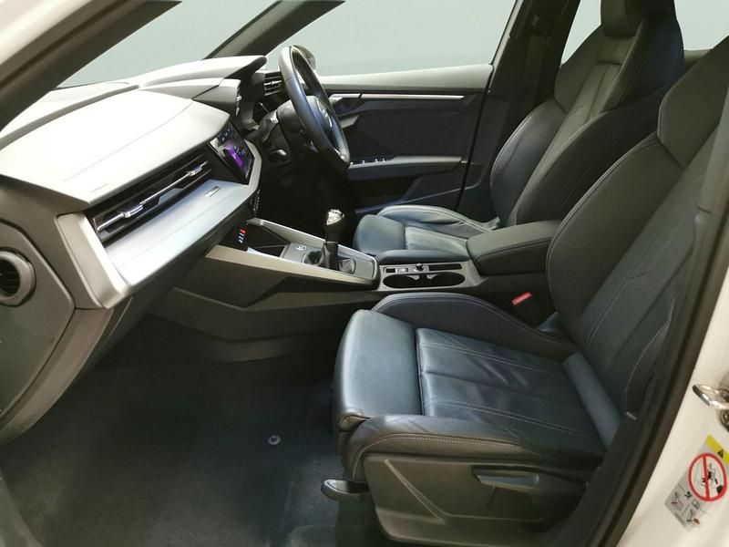 Used Audi A3 S-Line 116 HP (85 kW) 2022 White Sedan