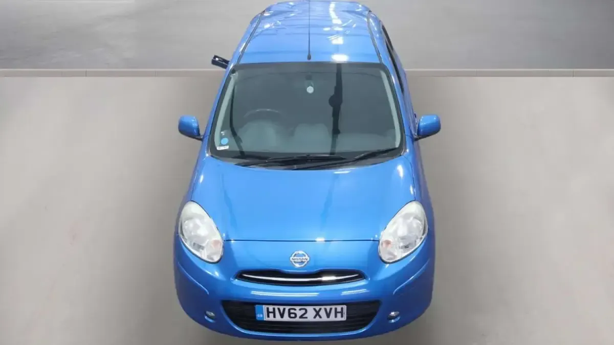Used Nissan Micra Acenta 80 HP (58 kW) 2012 Blue Hatchback