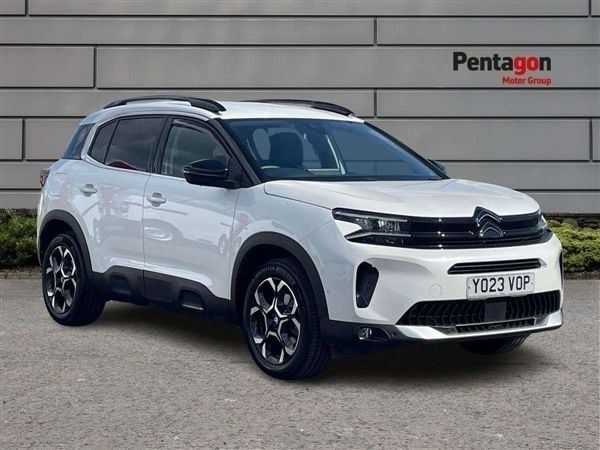 White Used 2023 Citroën C5 Aircross PureTech SUV | £20,585 (Fair price) - Image 1/4