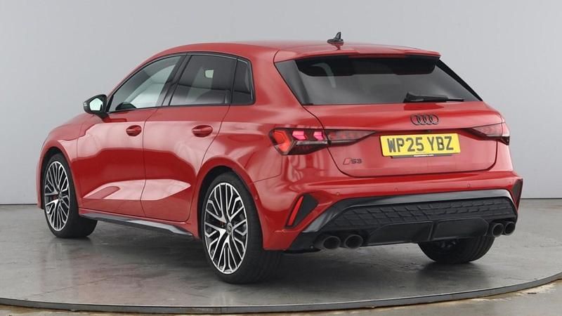 Used Audi S3 Sportback Black Edition 333 HP (244 kW) 2025 Red Hatchback