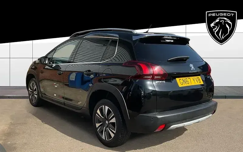 Used Peugeot 2008 Allure 82 HP (60 kW) 2017 Black SUV